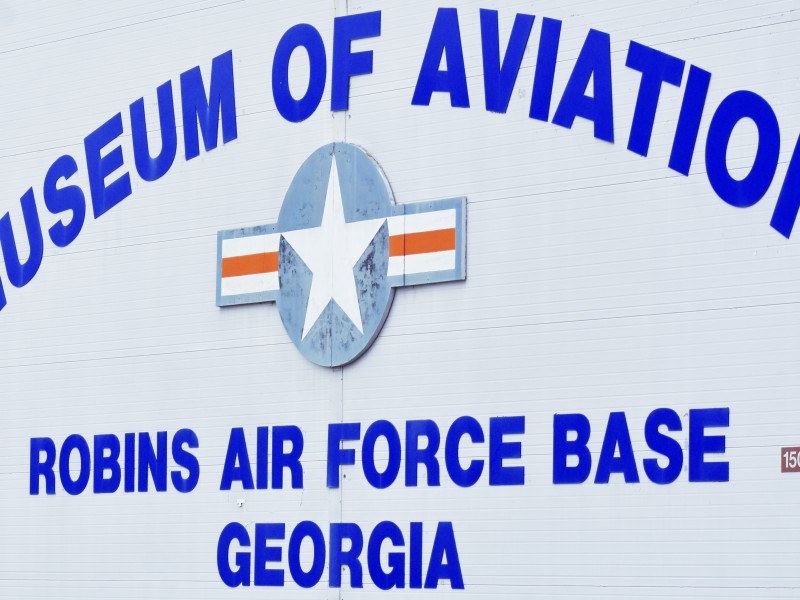 Museum of aviation sign