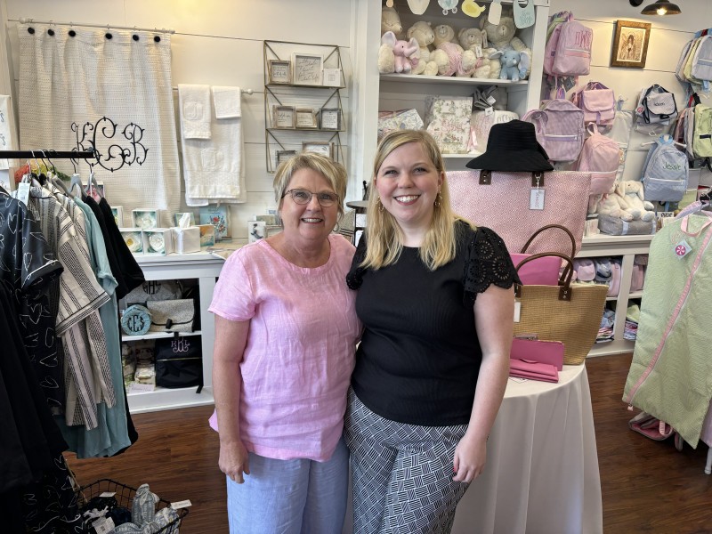 Joy and Karlie Calwell