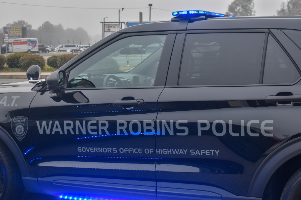 Photo of a police vehicle.