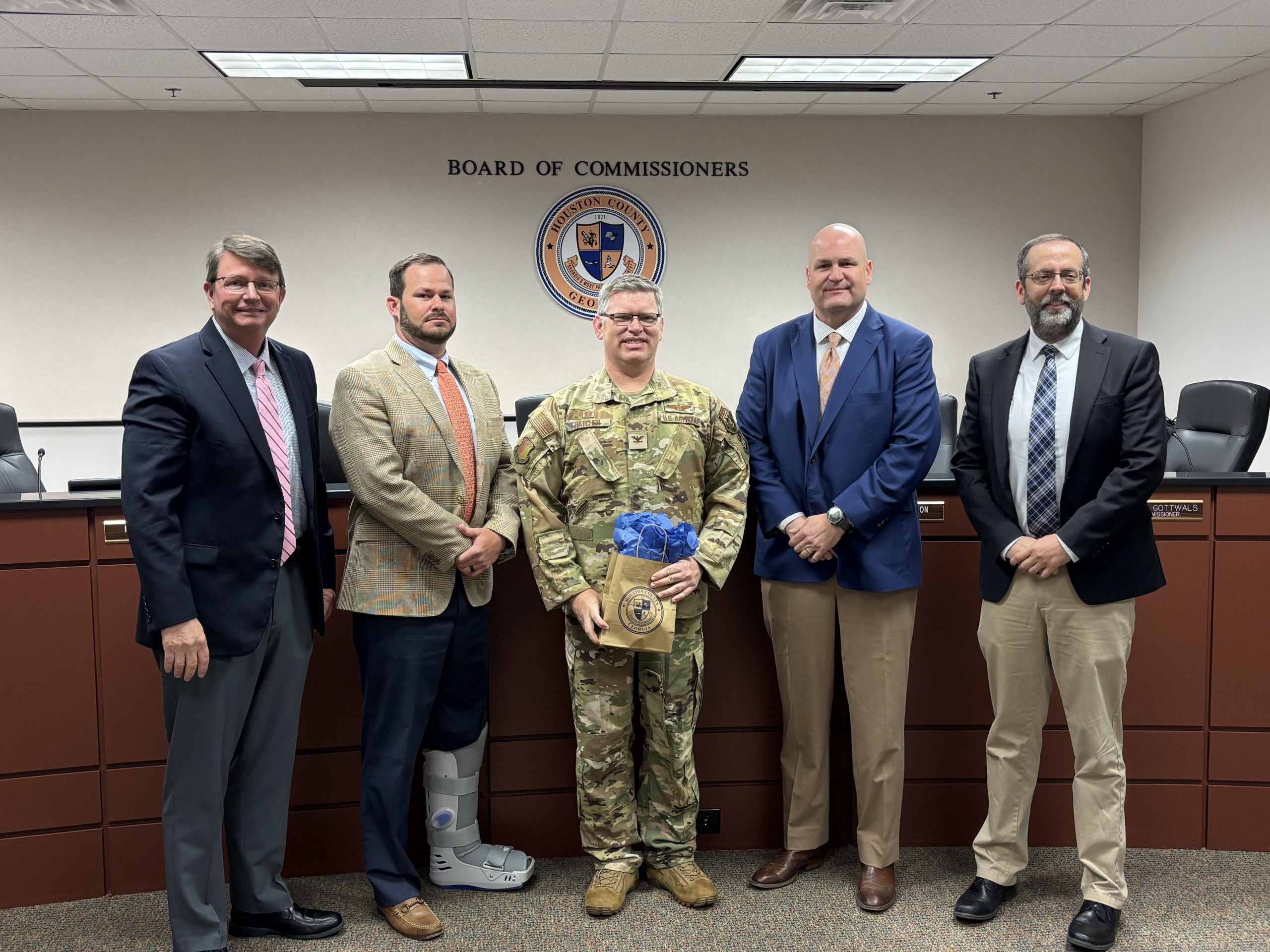 Commissioners learn about the 78th Medical Group, hear concerns on ...