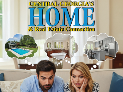 Cover image from the 2025 Central Georgia's Home & Real Estate Guide