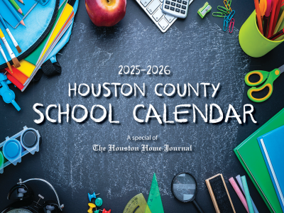 Cover image of the 2025 - 2026 Houston County School Calendar