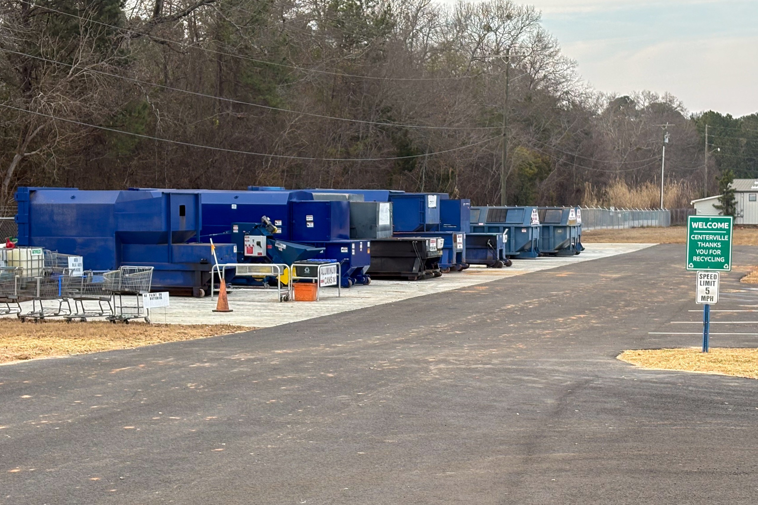 Centerville to celebrate grand reopening of expanded recycling center at new Elberta Road site