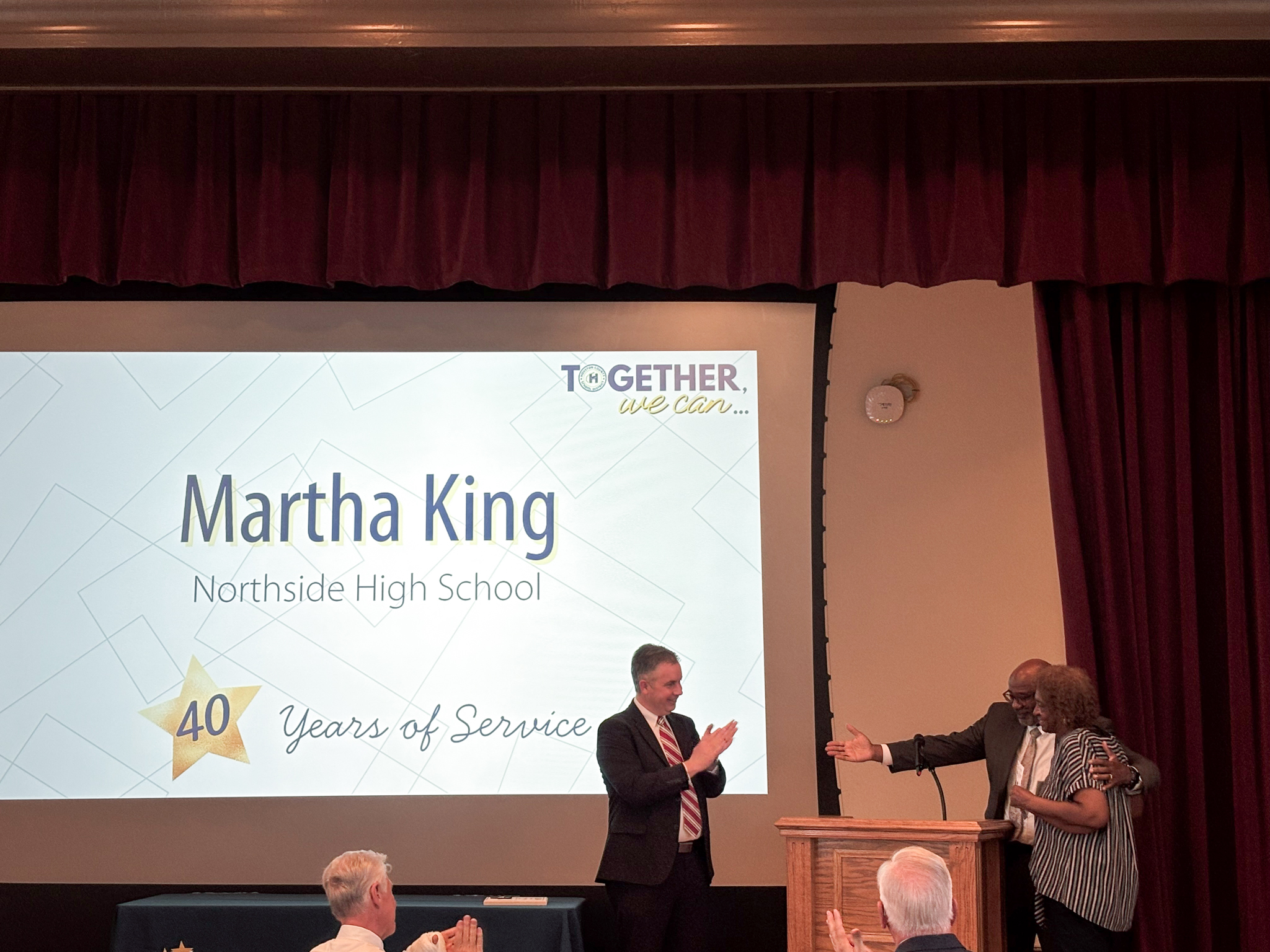 Board of Education honors long-time employees, celebrates state winners 