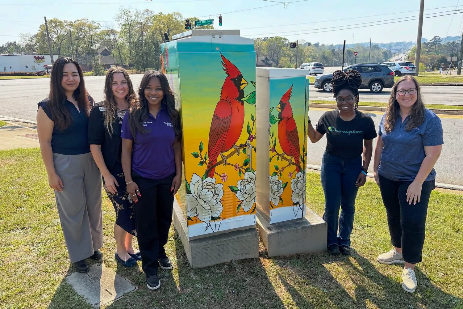 Warner Robins unveils new artwork for ‘Adopt-A-Box’ Program: Bringing ...