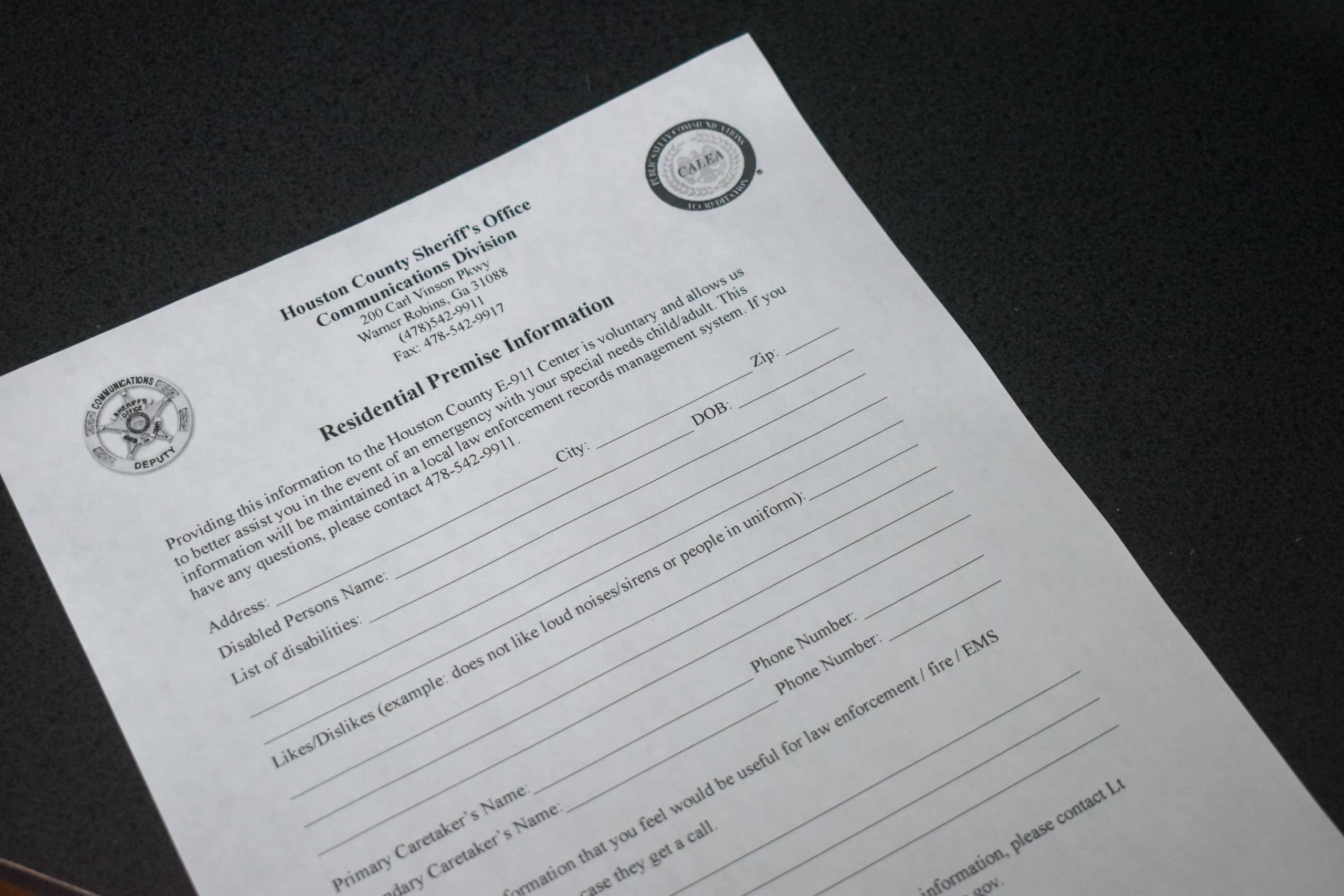 911 center Residential Premise program makes emergencies smoother for ...